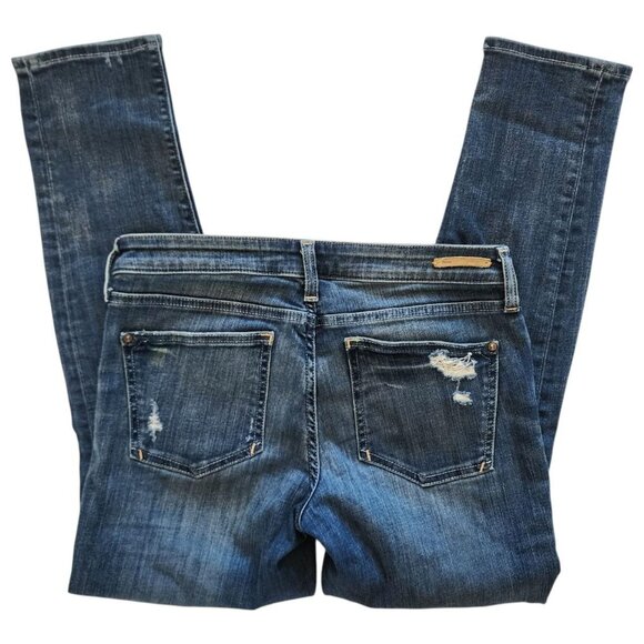 Pilcro and the Letterpress / Anthropologie distressed skinny jeans - Picture 3 of 5